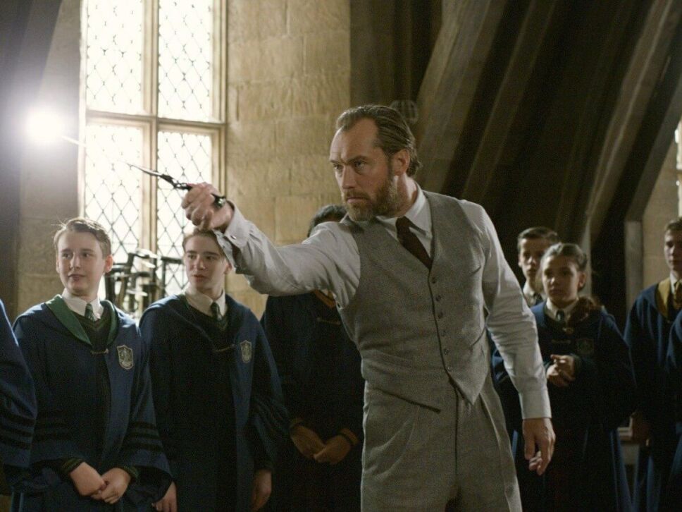 Jude Law como Dumbledore