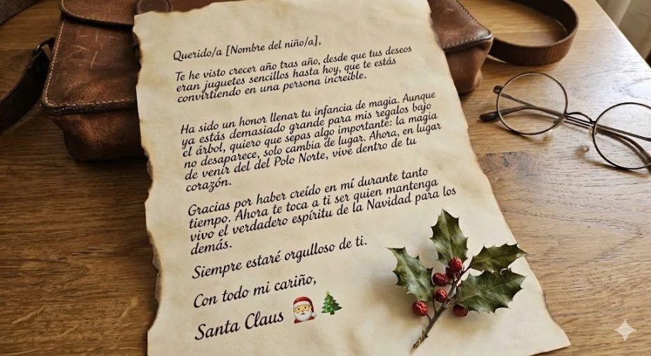 Cómo escribir una carta de Santa Claus para un hijo que llegó a la adolescencia