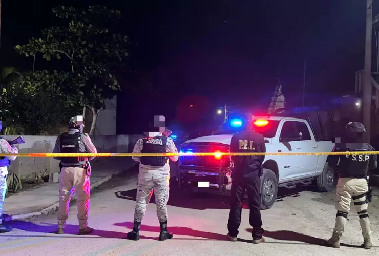 Movilización policiaca por presencia de droga termina en la detención de una pareja en Dzilam de Bravo