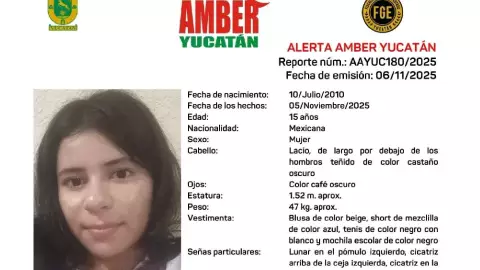 Desaparece menor de 15 años en Ciudad Caucel ¡Activan Alerta AMBER!