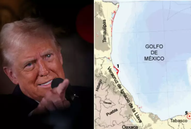 Golfo de México cambio de nombre.