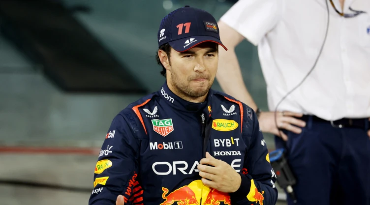 Checo Pérez en el Gran Premio de Baréin