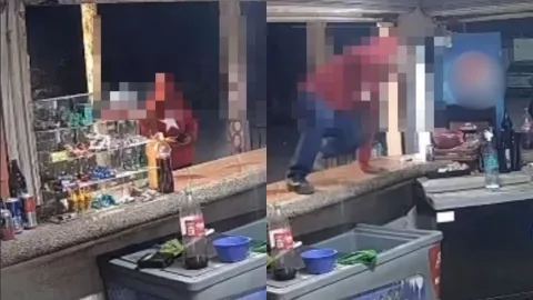 Hombre finge ser cliente y asalta un expendio de cerveza en Los Mochis