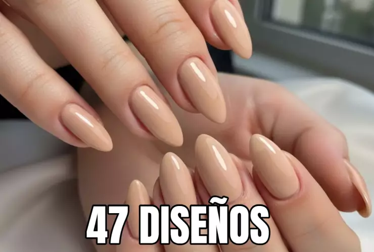 47 diseños de uñas color nude que te harán ver preciosa y elegante: se usan en cortas o largas