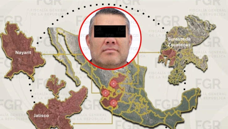 Luis Ignacio “N”, expolicía que trabajaba para “El Mencho”.