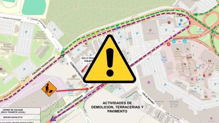 cierre av. Constituyentes