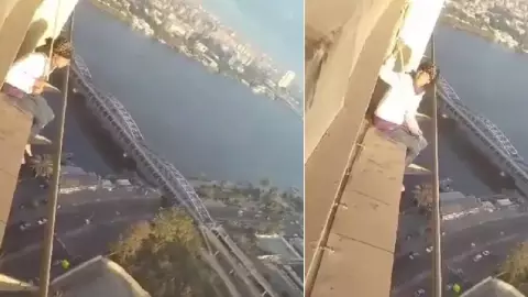 Mujer muere tras caer de un hotel en Egipto, el momento quedó grabado