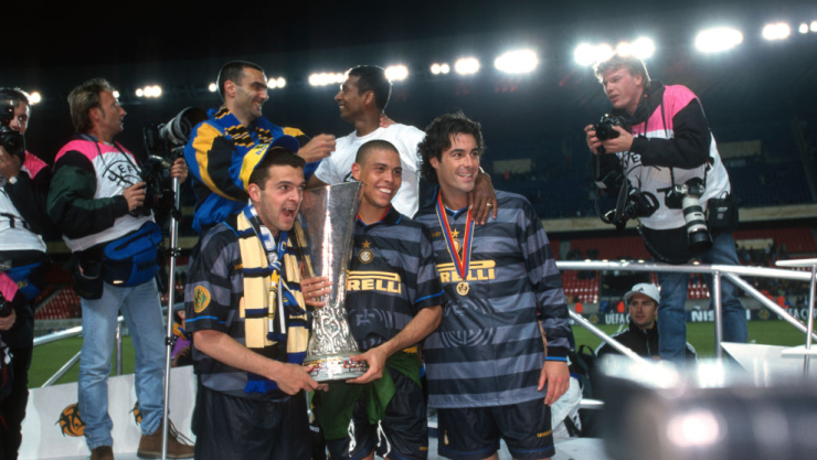 Ronaldo Nazario se consagró en la Europa League en 1998