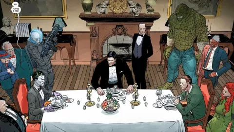 Cena de Batman temática