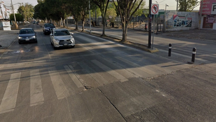 Reportan bloqueo en el Bulevar Valsequillo y Avenida Las Torres, hoy 7 de mayo de 2025