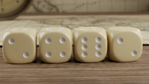 Respuesta acertijo visual secuencia dados