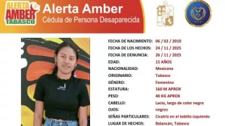 Yajaira Guadalupe desaparecida Tabasco