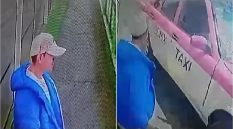 video-captan-asaltante-taxi-paradero-cu-metro-universidad