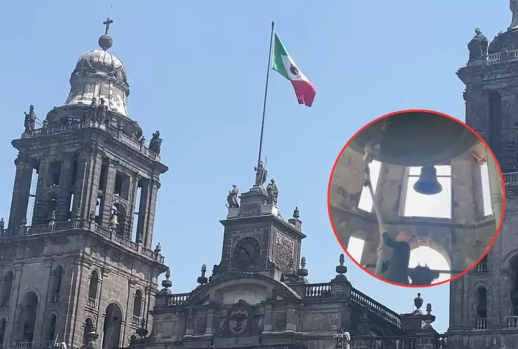 VIDEO: Campanas de la Catedral Metropolitana en México suenan por el nuevo Papa