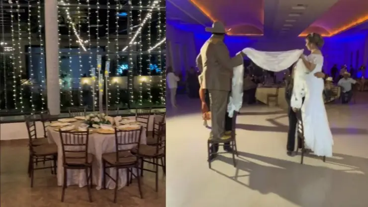 VIDEO Novios son plantados por invitados de boda