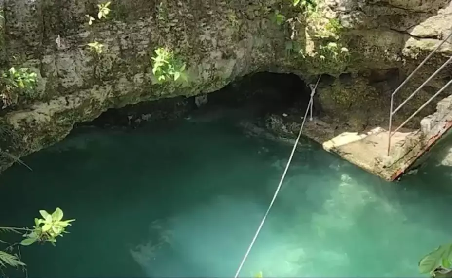 Familia encuentra un cenote en el patio de su casa en Yucatán