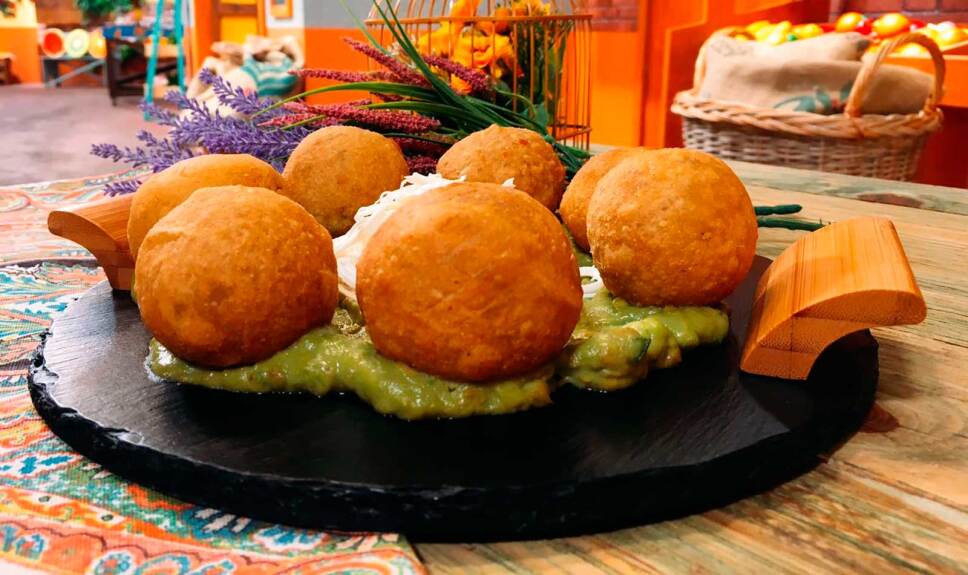 Receta Balón de chicharrón