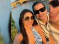 Kristal Silva y esposo