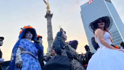 Desfile Mega Procesión de Catrinas