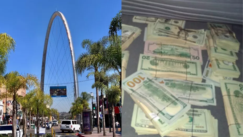 Guardia Nacional detienen a persona en posesion mas de 40 mil dólares en El Chaparral.