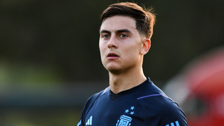Paulo Dybala con la Selección Argentina