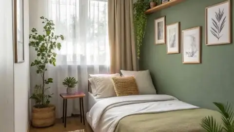Pinta tu habitación de esta forma para que tu cuarto sea más grande