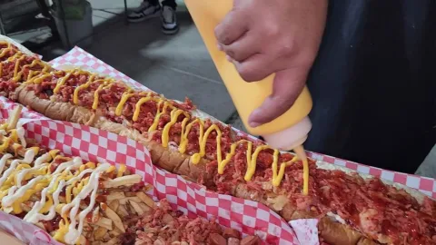 El hot dog más grande de México, en Los Mochis