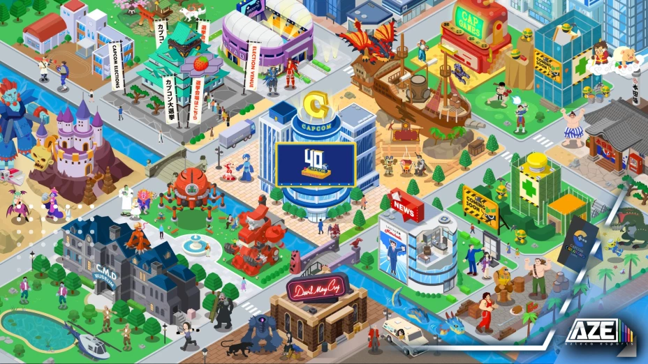 Capcom celebra su 40 aniversario