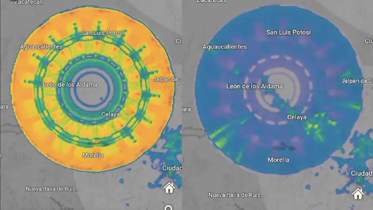 Detectan perturbadora imagen circular en radar sobre varios estados de México ¿Qué significa?