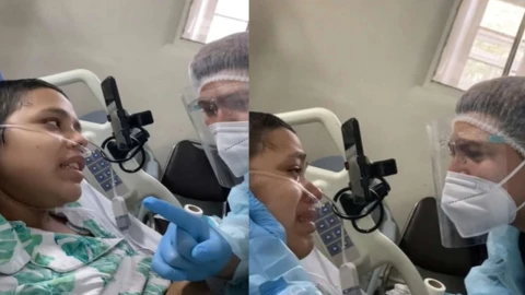 se despide de su novio