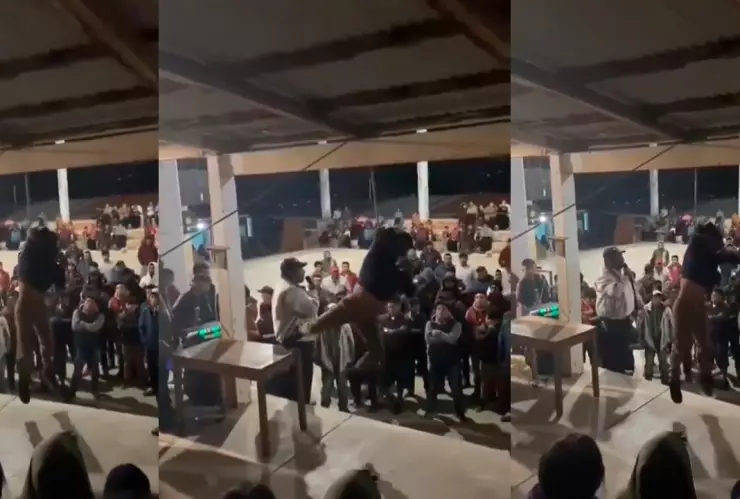 Menor de edad es acusado de robo y colgado del brazo en Chiapas