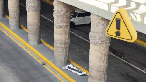 Un muerto tras accidente en el desnivel Quezada Limón en Aguascalientes hoy 15 de marzo (FOTOS)