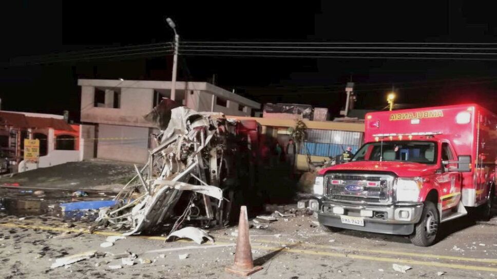 accidente ecuador colombia