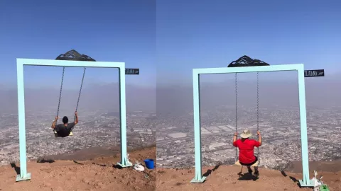 Cerro Coloradocon columpio