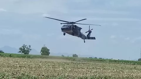 Semar desplome helicóptero Black Hawk en Sinaloa