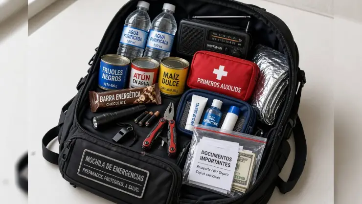 Mochila de emergencia