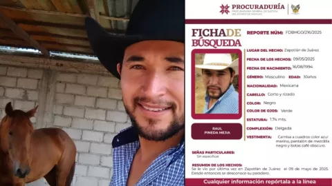 Veterinario deja mensaje antes de desaparecer en Hidalgo