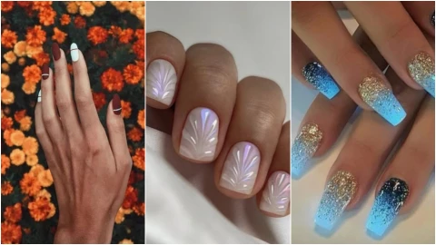 Ideas de uñas para manos morenas