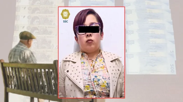 Capturan a extorsionadora de adultos mayores de CDMX; los amenazaba con pensión