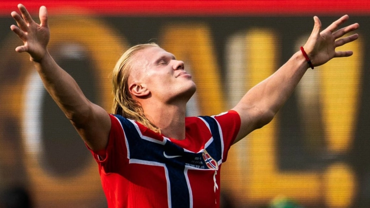 Erling Haaland y su contrato en Manchester City