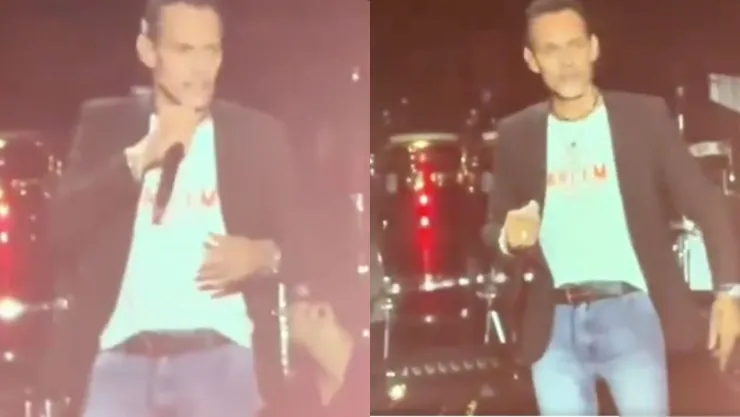 Lanzan botellazo a Marc Anthony en pleno concierto VIDEO.jpg