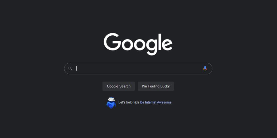 navegador google modo oscuro