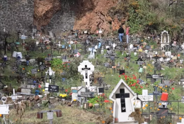 Noche de ánimas en Michoacán