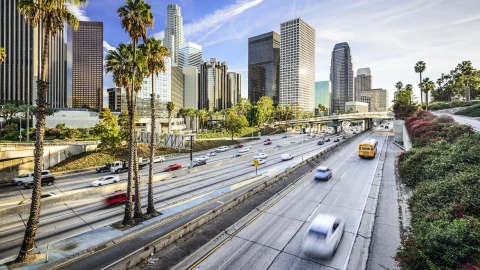 Carretera de Los Ángeles, California