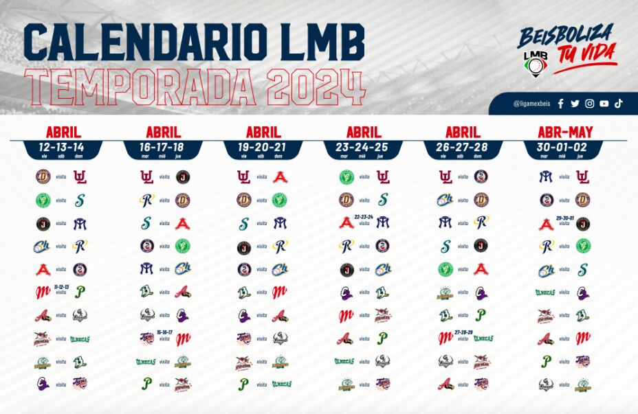 Mexican Baseball League Schedule 2025