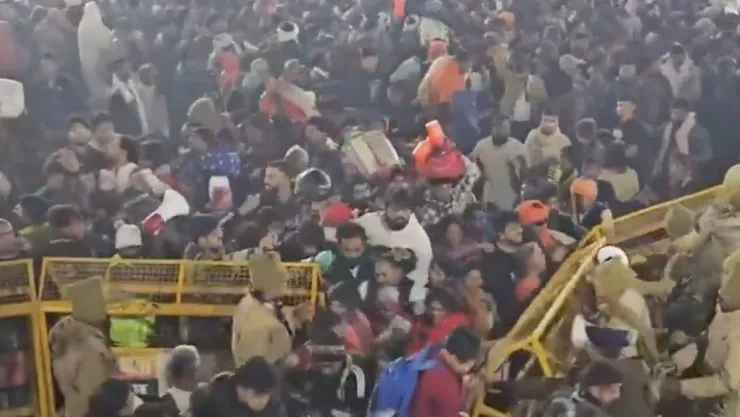 Estampida registrada en India
