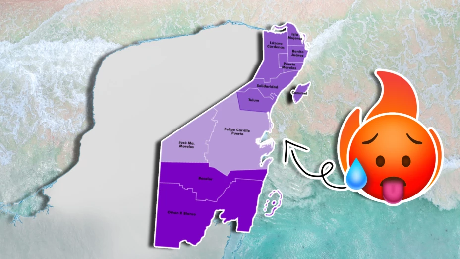 Conoce los 5 municipios de Quintana Roo ‘más calientes’ para la semana del 8 al 14 de septiembre de 2025.jpg
