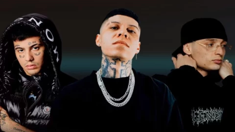 Peso Pluma, Santa Fe Klan y Duki estrenan ‘NO SON KLLE’