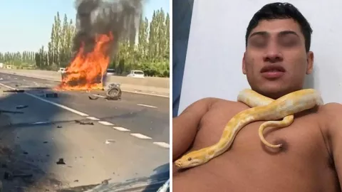 El responsable del choque estaba en libertad condicional y se presume que conducía ebrio