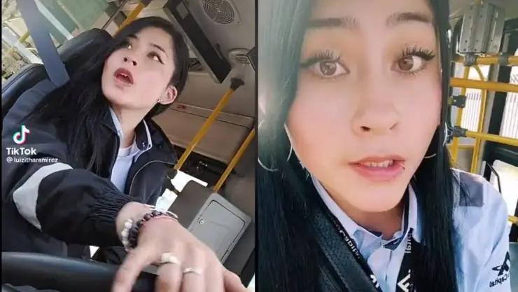 Conductora de transporte público roba los corazones de los pasajeros